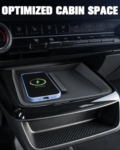 2027 Chevy Bolt Wireless Charging Mat Non Slip Cooling Silicone Pad