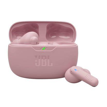 JBL Vibe Beam 2 - True Wireless Noise Cancelling Earbuds with JBL Pure Bass Sound & Smart Ambient Technology, 4mics for Crisp, Clear Calls, up to 40Hrs of Playback, IP54 Dust & Water Resistant (Pink) - color: Pink
