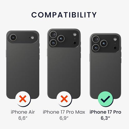 kwmobile Case Compatible with Apple iPhone 17 Pro Case -Soft TPU Back Phone Cover - with Metallic Look - Metallic Rose Gold - color: metallic rose gold, size: iPhone 17 Pro