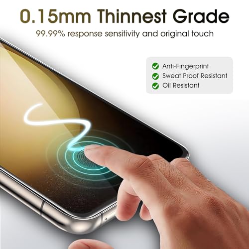3 Pack for Samsung Galaxy S23 Screen Protector Flexible Soft - size: Samsung Galaxy S23