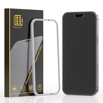 GIGKISS 2 Pack for iPhone 17 Matte Screen Protector 6.3 inch, Anti-Fingerprint Anti-Glare Screen Protector Tempered Glass Easy Installation - size: for iPhone 17 6.3 inch - Matte