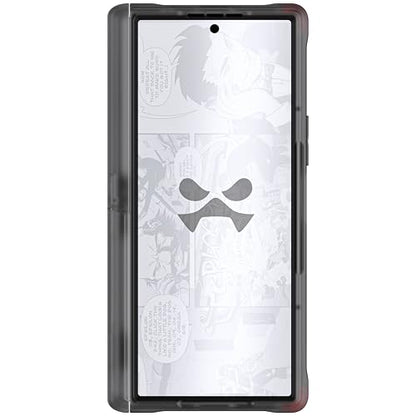 Ghostek Covert Clear Galaxy Z Fold 6 Case with Built-in Kickstand and Full Hinge Protection Shockproof Protective Phone Cover Designed for 2024 Samsung Galaxy Z Fold6 (7.6") (Smoke) - color: Smoke, size: Galaxy Z Fold 6