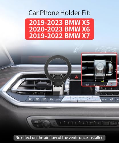 Car Phone Holder for 2019-2023 BMW X5,2020-2023 X6,2019-2022 X7 Accessories - size: for 2019-2023 X5/ 2020-2023 X6/ 2019-2022 X7