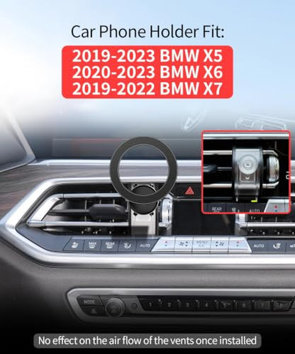 Car Phone Holder for 2019-2023 BMW X5,2020-2023 X6,2019-2022 X7 Accessories - size: for 2019-2023 X5/ 2020-2023 X6/ 2019-2022 X7