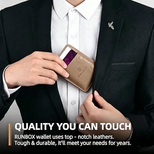 WJX for iPhone 16 MagSafe Wallet Case, 2-in-1 Detachable Luxury Card Holder, Universal MagSafe Compatible, RFID Blocking, Shockproof Kickstand Slim Cover， Brown - color: Brown, size: iPone 16