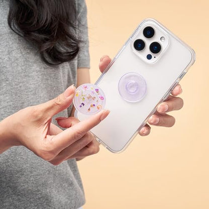 PopSockets Adhesive Phone Grip, Holder- Purple Fields - color: Purple Fields, style: Adhesive