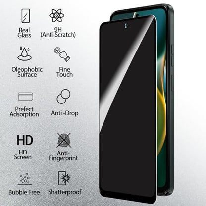 3 Pack for Motorola Moto G Power 2025 Privacy Screen Protector - color: [Privacy]-Moto G Power 2025