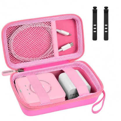 ANKHOH Travel Case for Iseyyox//for QUZUDN/for UCOMX 3in 1 Wireless Charger - color: Pink