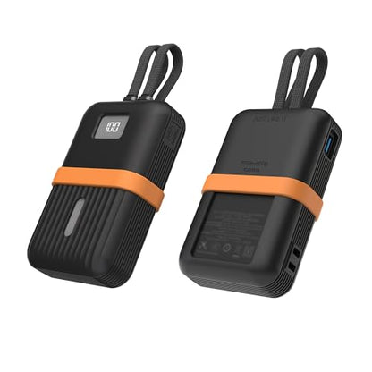 Silicone Case for Anker Zolo Power Bank 2025(20,000mAh 45W/30W) A1689/A1681 Protective Cover with Lanyard Hole, Compact | Tactile Grip | Impact Protection for Daily Use & Travel, Case Only (Black)