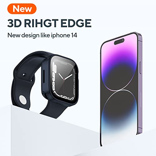 2-Pack Waterproof Case for 40mm Apple Watch SE 3/2/1 Series 6/5/4 - color: Midnight/Starlight, size: 40mm(SE3/SE2/SE/6/5/4)