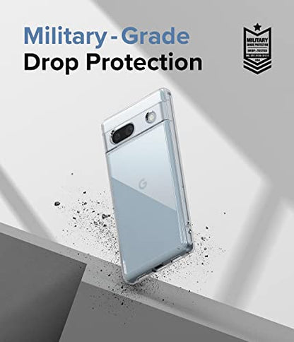 Ringke for Google Pixel 7a Case [Fusion Matte Clear] | Oil & Dirt Resistant, Anti-Fingerprint Technology Prevents Oily Smudges, Frosted Coating Feels Velvety Soft - size: Pixel 7a
