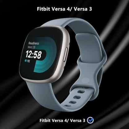 3 Pack for Fitbit Versa 4/ Versa 3 Screen Protector, Non-Tempered Glass Flexible Protection, HD Clear Protective Film - size: for Fitbit Versa 4/ Versa 3