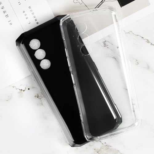 Protective Case for Doogee Blade 10 Power - Clear | 6.56" Slim Shockproof Bumper Back Cover Anti-Scratch Flexible TPU Shell, Grip-Friendly - color: Clear