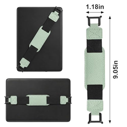 Secure Hand Strap for Kindle and Tablet High Elasticity Lightweight Finger Grip Holder for 6-8" Kindle Tablet E-Book Phone (B) - color: Style B