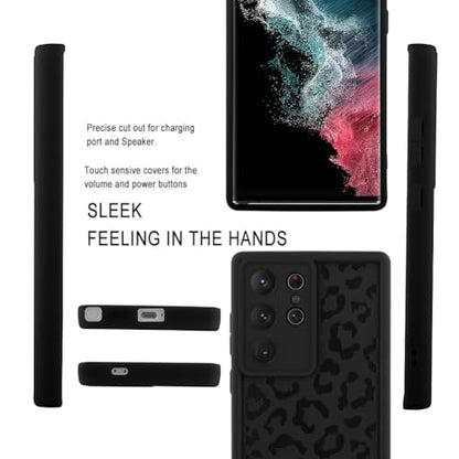 Compatible with Samsung Galaxy S22 Ultra Case, Black - color: Black, size: Samsung Galaxy S22 Ultra