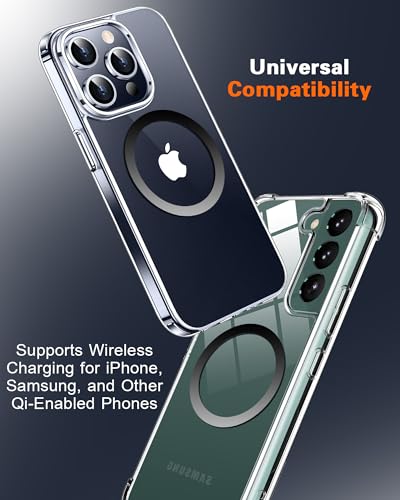 Universal Metal Rings Compatible with Magnetic Sticker,Magnetic Ring for Phone Cases & Wireless Charging (6 Black) - color: 6 Matte Black, size: 0.4mm-O