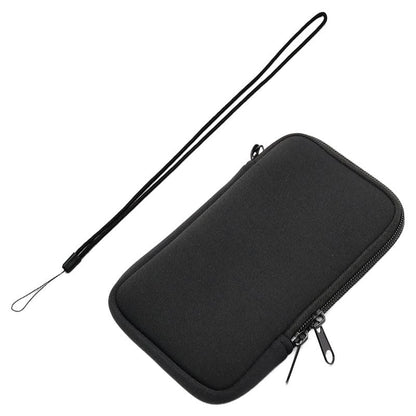 Neoprene Phone Pouch - Universal Cell Phone Bag with Zipper | Shock-Absorbing Slim Sleeve for Daily Protection & On-The-Go Use | Lightweight Phone Carrier with Neck Strap for Hands-Free Convenience