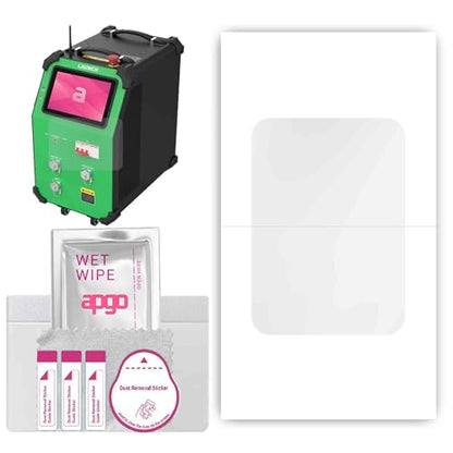 apgo 3x Hydrogel Ultra-Clear Screen Protector for Launch EVB648 EV Battery Pack Cell, Hydrogel Film, Flexible, Soft TPU with positioning layer easy installation