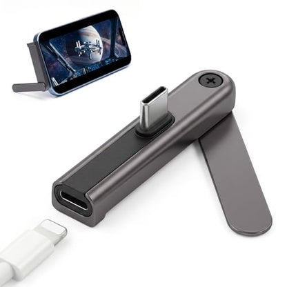 Adapter USB-C Male to Lighting Female, 60W Fast Charging - style: USB-C male to Lightning female