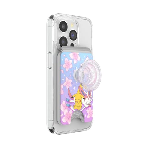 PopSockets Phone Wallet for MagSafe with Grip- Sakura Dreams - color: Sakura Dreams, style: MagSafe