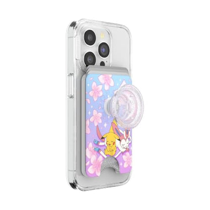 PopSockets Phone Wallet for MagSafe with Grip- Sakura Dreams - color: Sakura Dreams, style: MagSafe