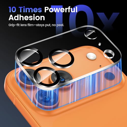 Tensea 3Pcs for iPhone 17 Pro Max Camera Lens Protector - size: for iPhone 17 Pro Max