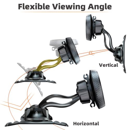 Magnetic Phone Holder for Car Dashboard, Large 3M Adhesive Mount Base - style: Magnetic Car Phone Mount