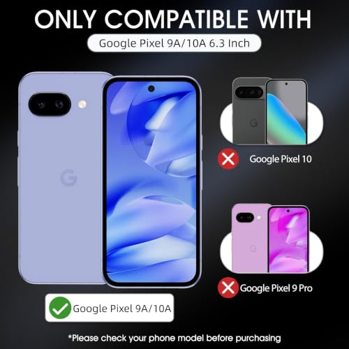 3 Pack TPU Privacy Screen Protector for Google Pixel 9A 6.3" - size: Google Pixel 9A