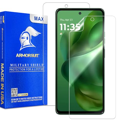 ArmorSuit 2 Pack Screen Protector for Motorola Moto G Power (2025) Max Coverage MilitaryShield HD Clear Film - Made in the USA