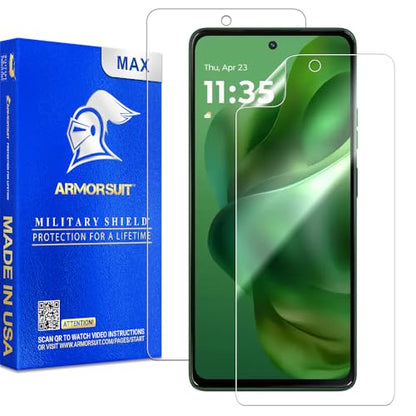 ArmorSuit 2 Pack Screen Protector for Motorola Moto G Power (2025) Max Coverage MilitaryShield HD Clear Film - Made in the USA
