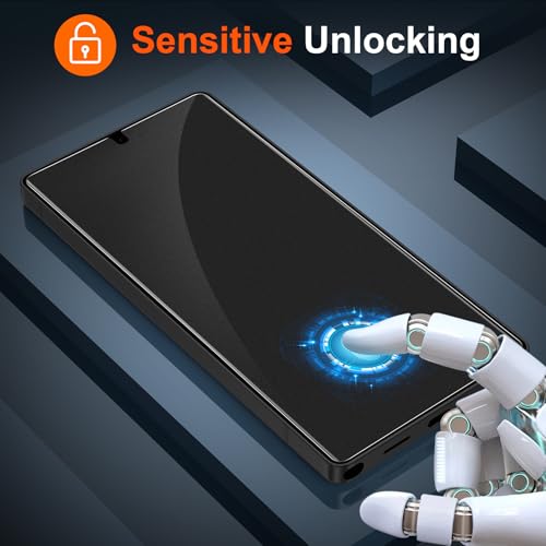 LYWHL 2+2 Pack for Samsung Galaxy S26 Ultra Matte Privacy Screen Protector with Camera Lens Protector, Anti-Glare Anti-Fingerprint Anti-Spy S26 Ultra Film[Not Glass], Support Fingerprint Unlock - size: Samsung Galaxy S26 Ultra