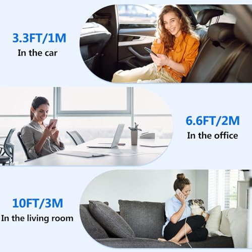 USB C to USB C Cable 3-Pack(3+6+10FT),60W Fast Charger Cable - size: 60W,3FT+6FT+10FT