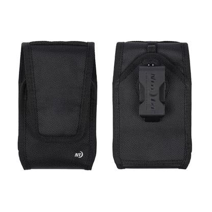 Nite Ize Clip Case Cargo Universal Rugged Phone Holster - Holster for Men's & Women's Belts - Utility Belt Pouch - Phone Accessories - XX-Large, Black - size: XX-Large, style: Vertical