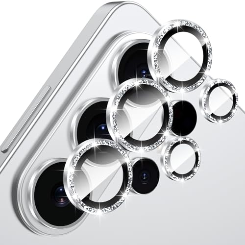 for Samsung Galaxy S26 Ultra Camera Lens Protector,Silver Glitter - color: Silver Glitter