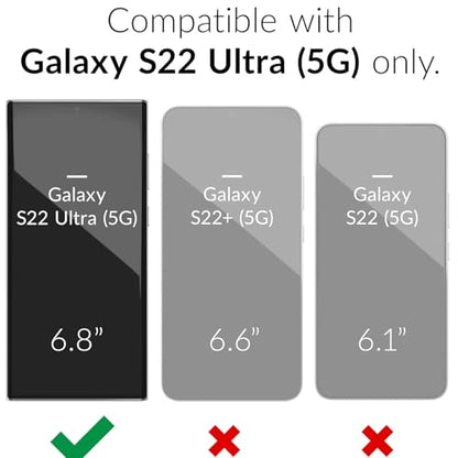 Battery Case for Galaxy S22/S23 Ultra, Upgraded 12000mAh Battery Pack Rechargeable Charger Case with Wireless Charging Compatible for Galaxy S22/S23 Ultra (6.8 inch) External Charging Cover (Black) - size: Galaxy S22/S23 Ultra-Black