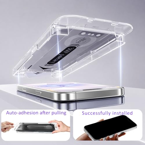2 Pack 360° Privacy Screen for iPhone 17e/16e/14/13,Easy Install - size: 17e/16e/14/13/13 Pro