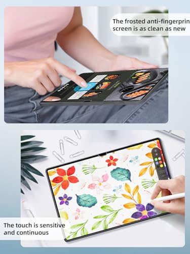 2 Pack Paperfeel Screen Protector for Samsung galaxy Tab S10 Ultra 2024 / S9 Ultra / S8 Ultra (14.6 inch),Matte PET Film for Drawing, Anti-glare,Write and Draw Like on Paper,Touch Sensitive - size: S10 Ultra/S9 Ultra/S8 Ultra [14.6 inch]