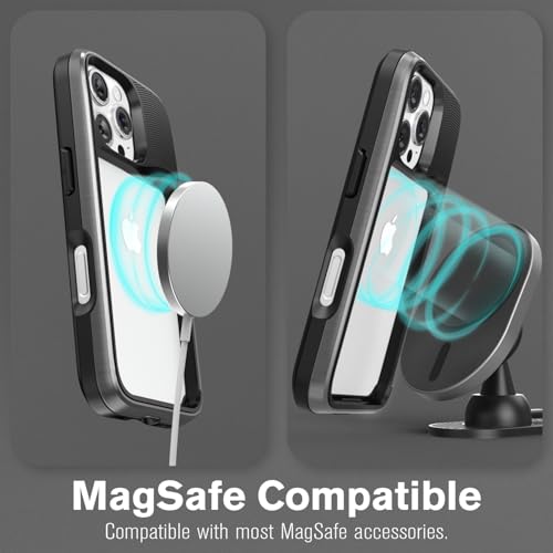 VENA vCommuteX for iPhone 16 Pro Wallet Case, Black - color: MagSafe Compatible - Black, size: iPhone 16 Pro