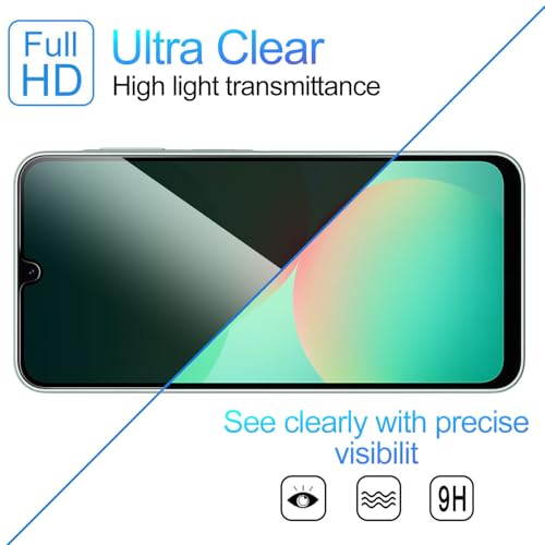 2 Pack Privacy Screen Protector for Samsung Galaxy A26 5G - color: Samsung Galaxy A26