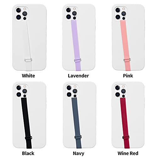 Sinjimoru C-Shaped Clip Finger Phone Grip, Silicone Strap, Navy 230 - color: Navy, size: 230