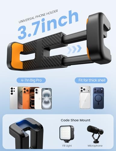 Lamicall Tripod for iPhone with Wireless Remote for iPhone Gopro Camera - style: Standard