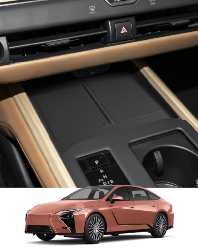 Compatible with 2026 Lexus ES Center Console Wireless Charging Mat Silicone Pad, Non-Slip Protective Pad for 2026 ES Hybrid Accessories (350h/350e/500e) Phone Tray | Prevent Scratches | Durable, Black - color: 2026 ES Wireless Charging Mat