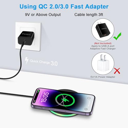 Pixel Wireless Charger for Google Pixel 11 Pro XL 10 Pro XL 10a 9a 8a 8Pro - color: Black, style: 2-Pack