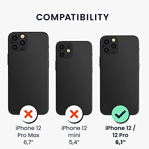 kwmobile Case Compatible with Apple iPhone 12 / iPhone 12 Pro Case - TPU Silicone Phone Cover with Soft Finish - Neon Pink - color: neon pink, size: iPhone 12 / iPhone 12 Pro