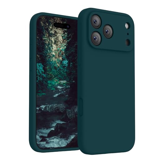 FireNova Magnetic for iPhone 17 Pro Max Case, 6.9", Teal | Compatible with MagSafe, Integrated Silicone Camera Control Button, Camera Protection, Anti-Scratch Soft Microfiber Lining - color: Teal, size: Iphone 17 Pro Max