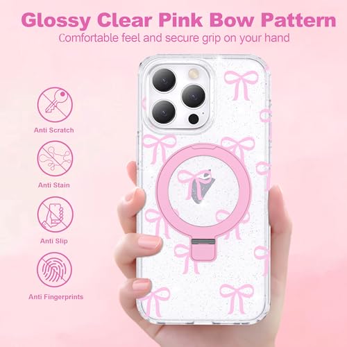 Butterfly Pattern Case for iPhone 13 Pro with Stand 6.1",C-Pink - color: C-Pink, size: Iphone 13 Pro