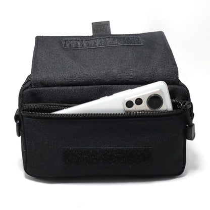 Tactical Molle Admin Pouch Compact Utility EDC Tool Bag Phone Pouches Fanny Waist Pack Bag Belt Pouch Small First Aid Kit - color: Green New