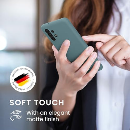kwmobile Case Compatible with Samsung Galaxy A13 4G Case - Soft Slim Protective TPU Silicone Cover - Antique Stone - color: Antique Stone, size: Galaxy A13 4G