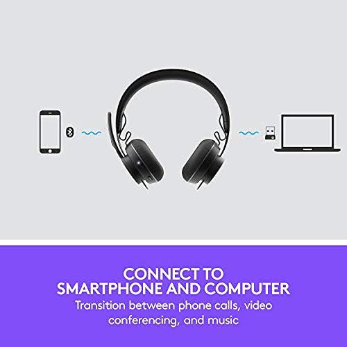 Logitech Zone Wireless Certified Microsoft Teams Bluetooth Headset
