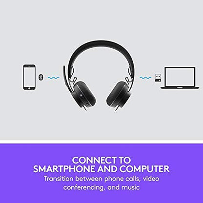 Logitech Zone Wireless Certified Microsoft Teams Bluetooth Headset